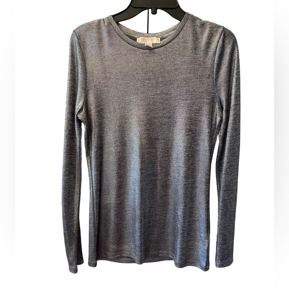 Womens Michael Michael Kors silver shirt size M - Picture 1 of 7